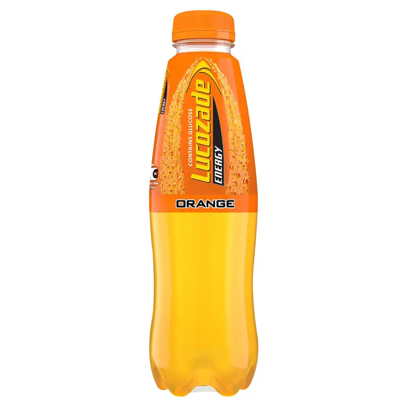 Lucozade Energy Orange Sparkling Energy Drink Powered By Glucose, 32x380ml 3