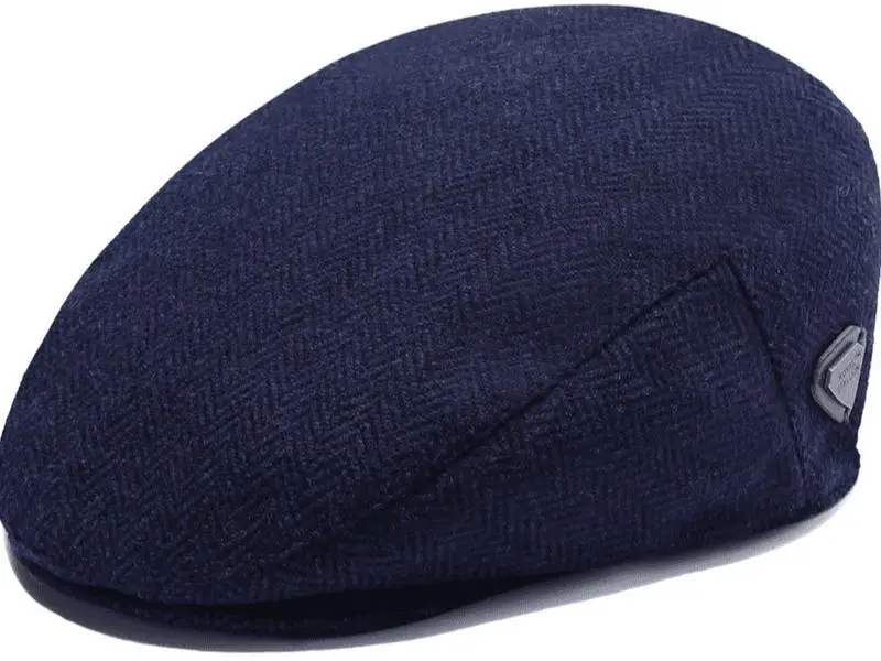 Tesfarz Men's Beret Flat Newsboy Hat Irish Cabbie Gatsby Cap Breathable Driving Hunting Hat 5