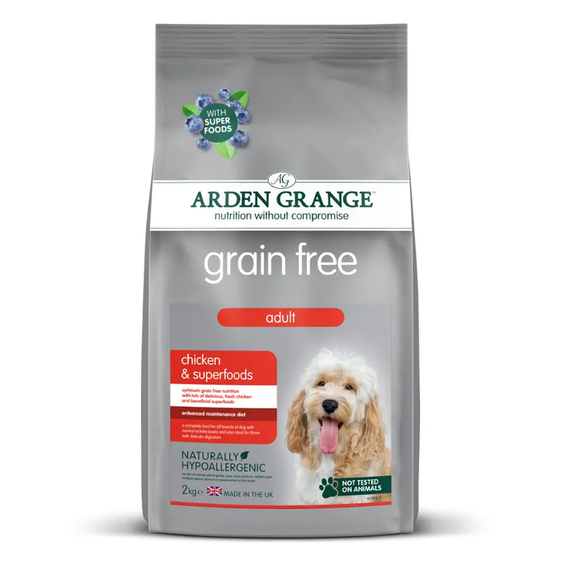 Arden Grange Adult Grain Free Chicken & Superfoods 2kg 0