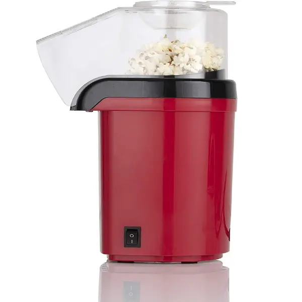 Hot Air Popcorn Popper, 1200W Electric Popcorn Maker, Air Popper, Red KUTT009RHot Air Popcorn Popper, 1200W Electric Popcorn Maker, Air Popper, Red KUTT009R 3