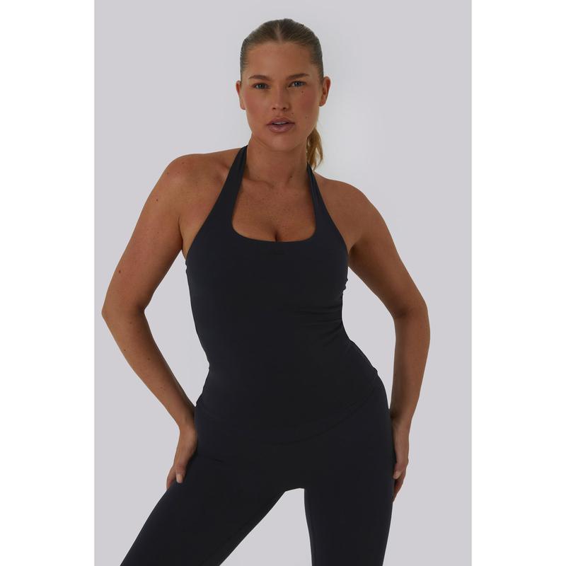 Everyday Halter Top - Classic Black 1