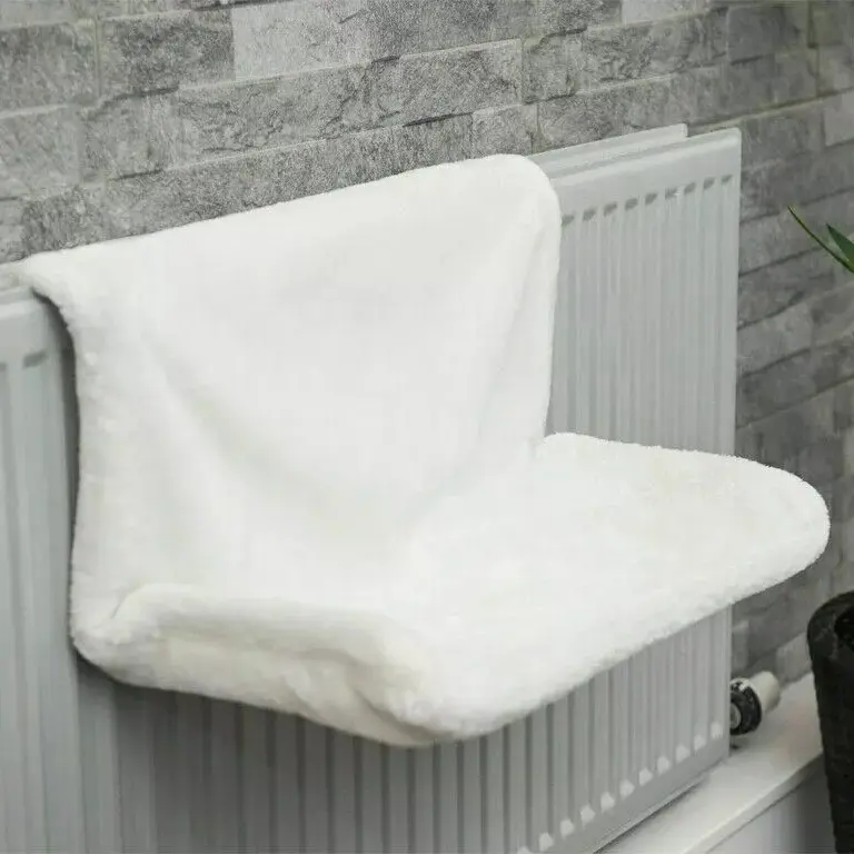 48cm Cat Radiator Bed - Faux Fur Kitten Dog Hammock Puppy Pet Window Cat Bed Dog Bed Sofa Grey Pet Beds Sofas & Mats Dog Bed 1