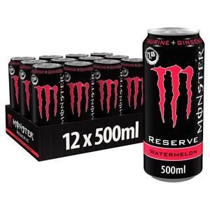 Monster Energy Reserve Watermelon PMP - Pack of 12 x 500ML