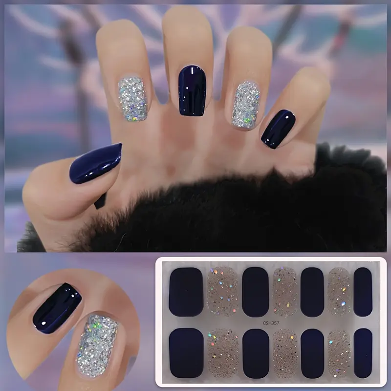 MILAN GOLD Self - Adhesive, Waterproof Nail Polish Strips for Easy Application. Provide Long - Lasting Full Coverage, Require No Sealant Gel. Ideal for Custom Nail Art Designs. A Must - Have for Fashion - Savvy Women to Achieve Salon - Grade Nail Art at H 1