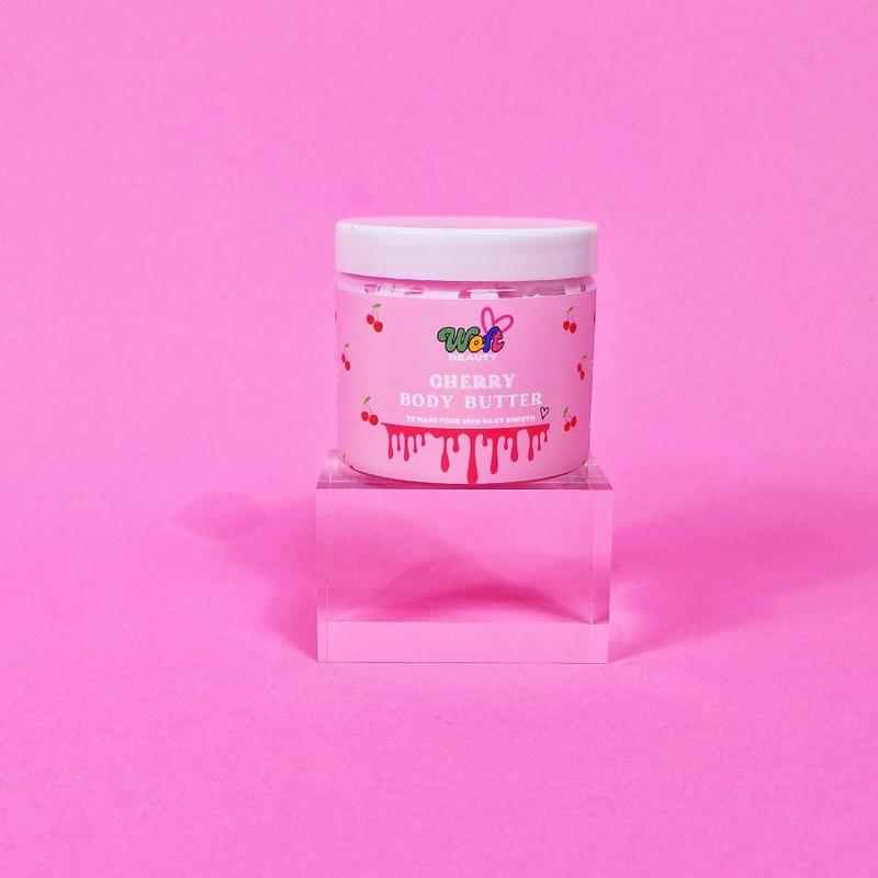 Cherry Body Butter non greasy Infused with cherry kernel oil 1