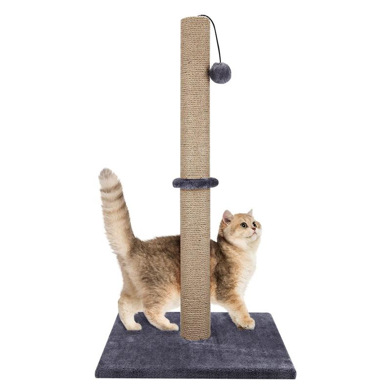 Product Introduction of 74CM TALL LARGE CAT SCRATCHING POST STRONG NATURAL SISAL POLE HEAVY DUTY BASE UK UK 11
