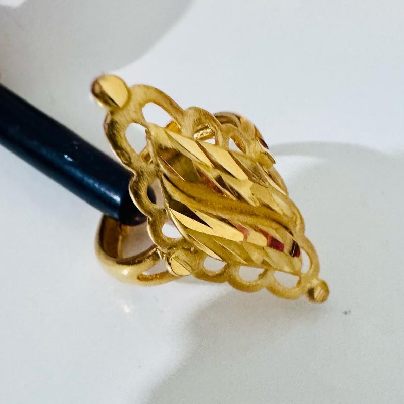24 crt gold plated rings (adjustable size) 5