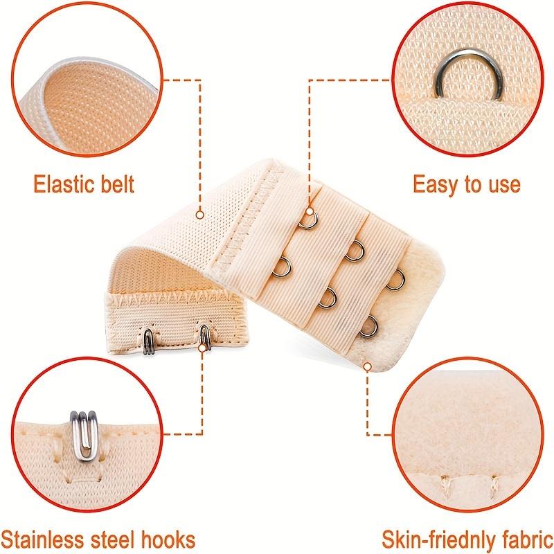 Product Introduction of 6-Pack Women's Bra Extenders, Elastic Adjustable Bra Strap Extension, Soft Undergarment Accessories, Assorted Colors, Comfort Fit 3