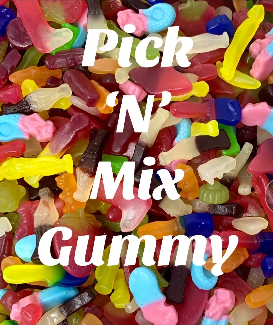 Pick 'n' Mix Gummy - Pick Your Own - Random Mix - 250g-1.5KG  Snack Cherry Milk