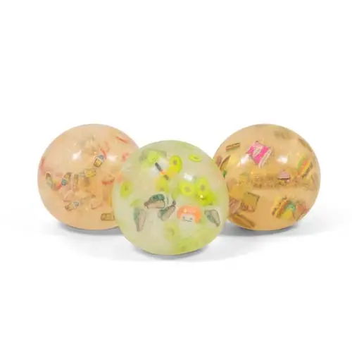 SCRUNCHEMS FAST FOOD DIDDY SQUISH BALLS - 3PK cheap fidgets anxiety fidgets oobleck  stress reliever fidgetstoys great fidgets for school  squishy autism stimming toys kids stress relief tools 1