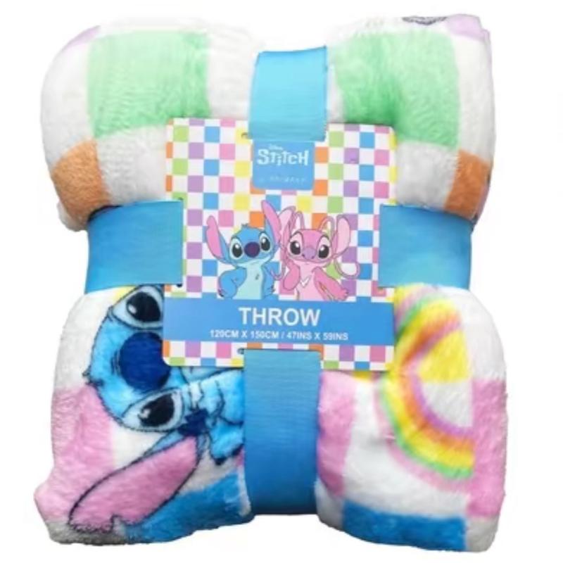 Stitch Fleece Throw blanket 120x150cm 1