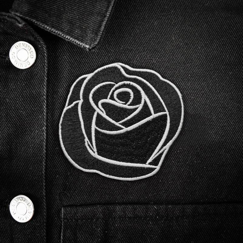 Black Rose Patch 0