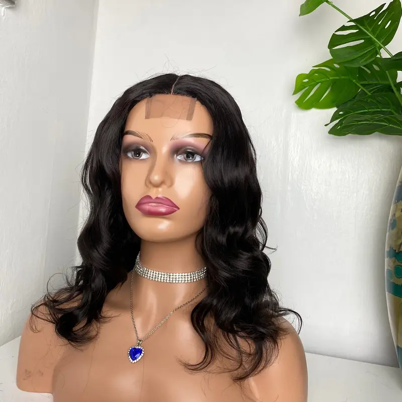 14” curly bounce wig natural black 2