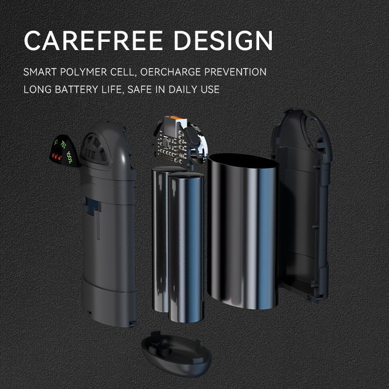 Product Introduction of New USB warm hand treasure charging treasure mini convenient portable flashlight self-heating warm baby 17