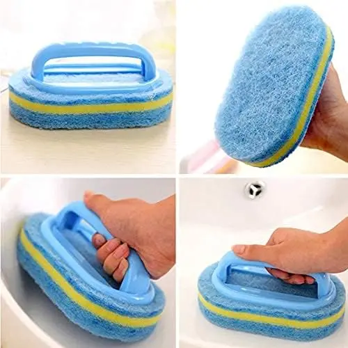 EcoVend Cleaning Brush for Bathroom  Bathtub Toilet with Ergonomic Handle 1