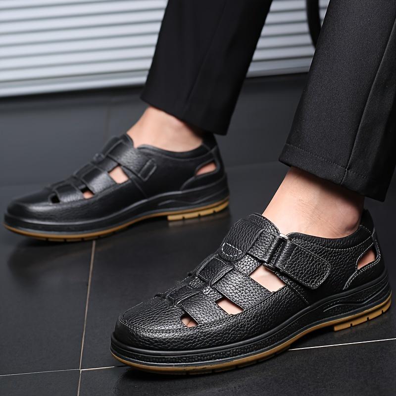 Product Introduction of [Premium Leisure Footwear] Breathable Men's Premium Leisure Footwear - Non-Slip Comfortable Sole for Driving, Walking, Business & Daily Use - Elegant Brown 8
