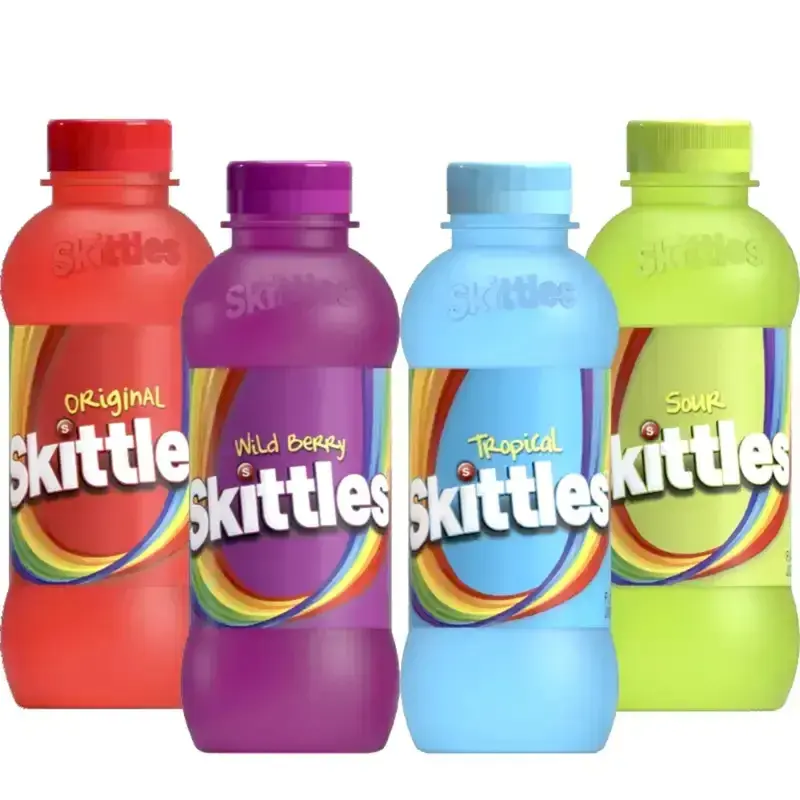 Skittles Drinks - Original, Wild Berry, Sour and Tropical Flavours 414ml | Next Day Delivery 0