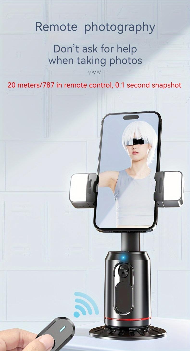 Product Introduction of Upgrade Version Of The Seventh Generation Automatic AI Tracking Gimbal With 360° Follow-up, Face Tracking, Fill Light, And Stabilization 7