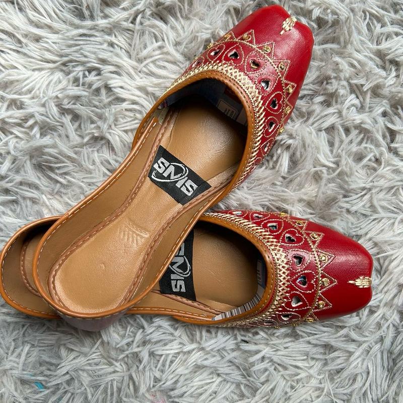 Khussa pumps cutwork summer collection  Women Footwear comfortable Fashion Shoe Flat Flatform Casual Design 3
