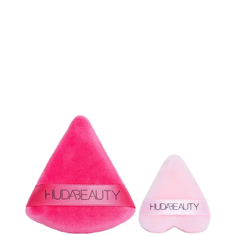 Huda Beauty Easy Bake Powder Puff Duo for Flawless Finish