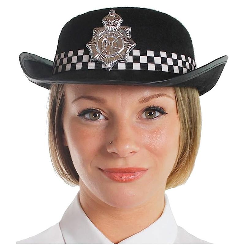 Fake Police Hat for Men Women Boys and Girls - Perfect Costume Accessory for Stag Parties or Halloween - Menswear, Clothing Party 4