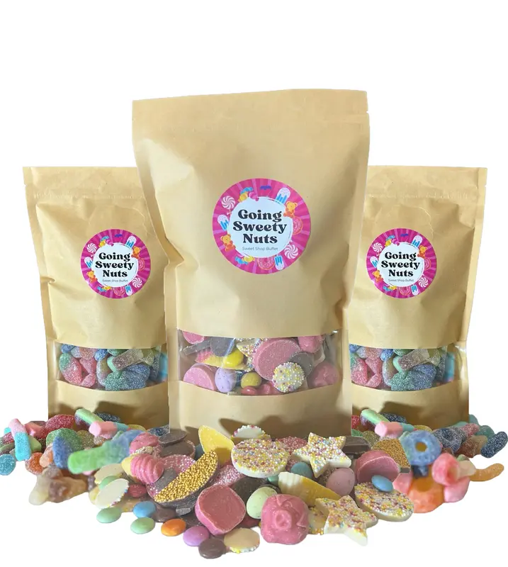 3 X 500G Pouches, 7 Different Options Available To Choose From Snack 1