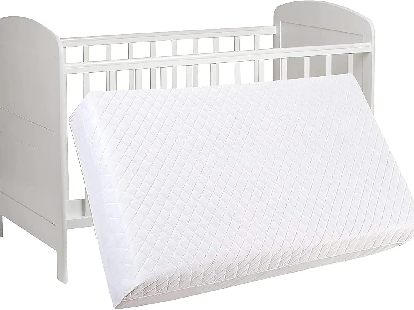 Premium Cot Mattress 120x60x7.5cm – Ultra Comfy, Hypoallergenic & Washable – Fits Red Kite & Graco!