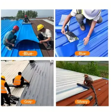 Roof waterproof tape, waterproof material, suitable for metal surfaces, roofs, and iron sheets to prevent water leakage 5