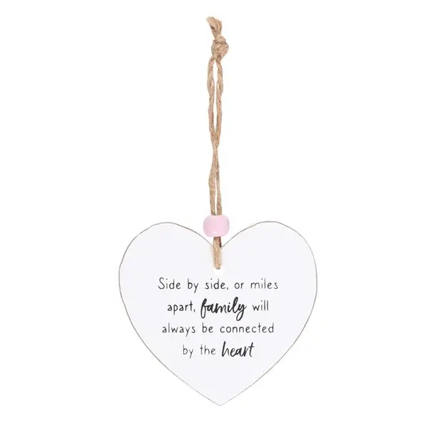 Family Is... Hanging Heart Sentiment Sign 0