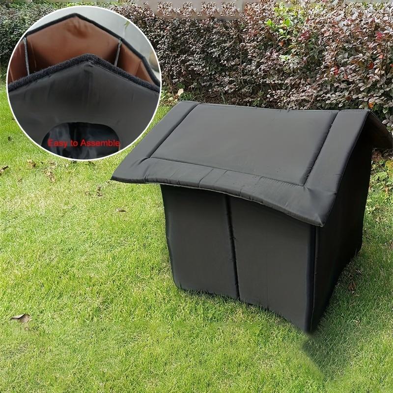 1pc Warm And Waterproof Dog House Outdoor Cat House Pet Winter Closed Rainproof Outdoor Dog Nest Tent For Cat And Small Dog 8