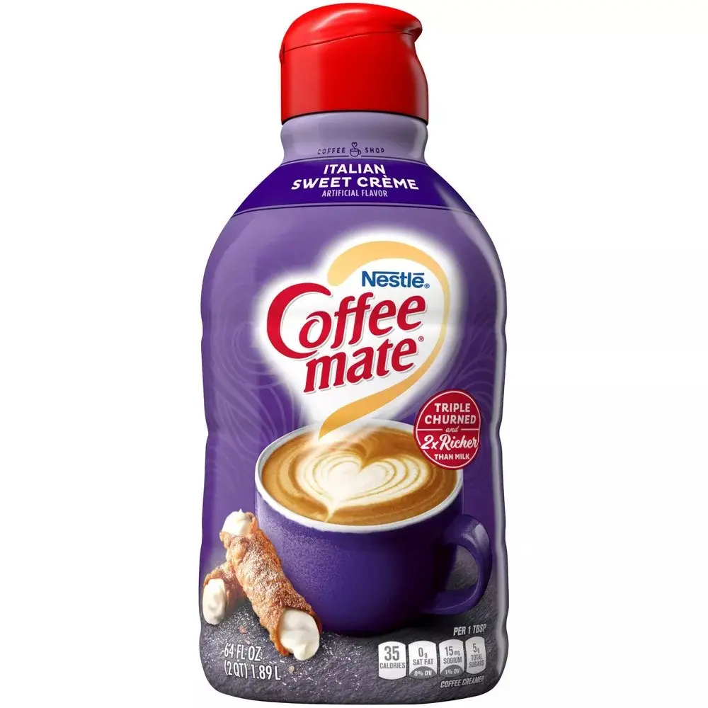 Coffee mate Italian Sweet Creme Liquid Coffee Creamer - 64 fl oz (1.89L)