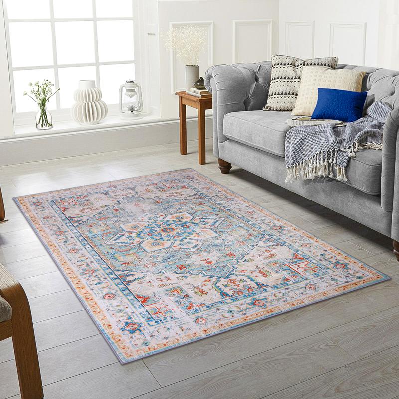 Non Slip Large Traditional Rugs Living Room Bedroom Carpet Hallway Runner Rug 1