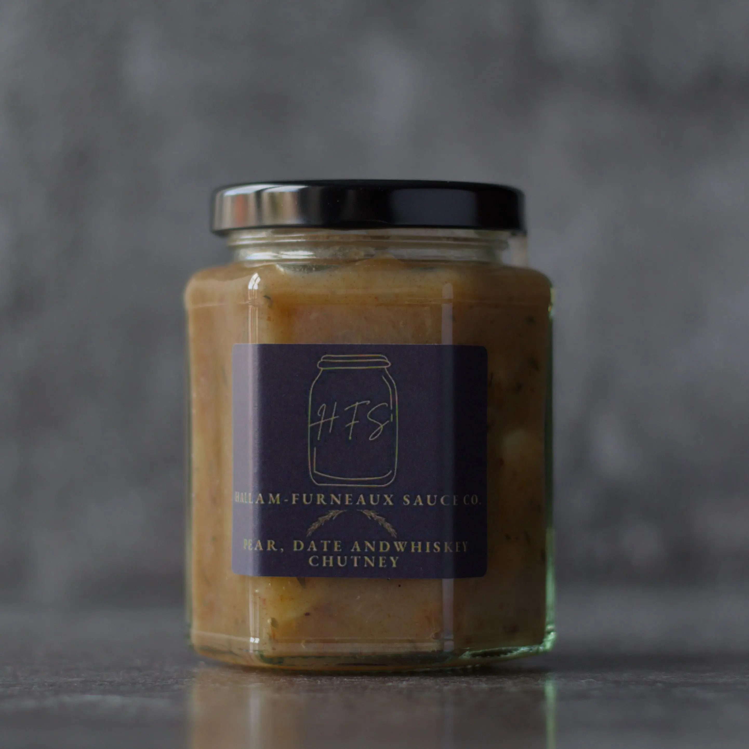 Hallam-Furneaux Sauce Co. Pear, date and whiskey chutney