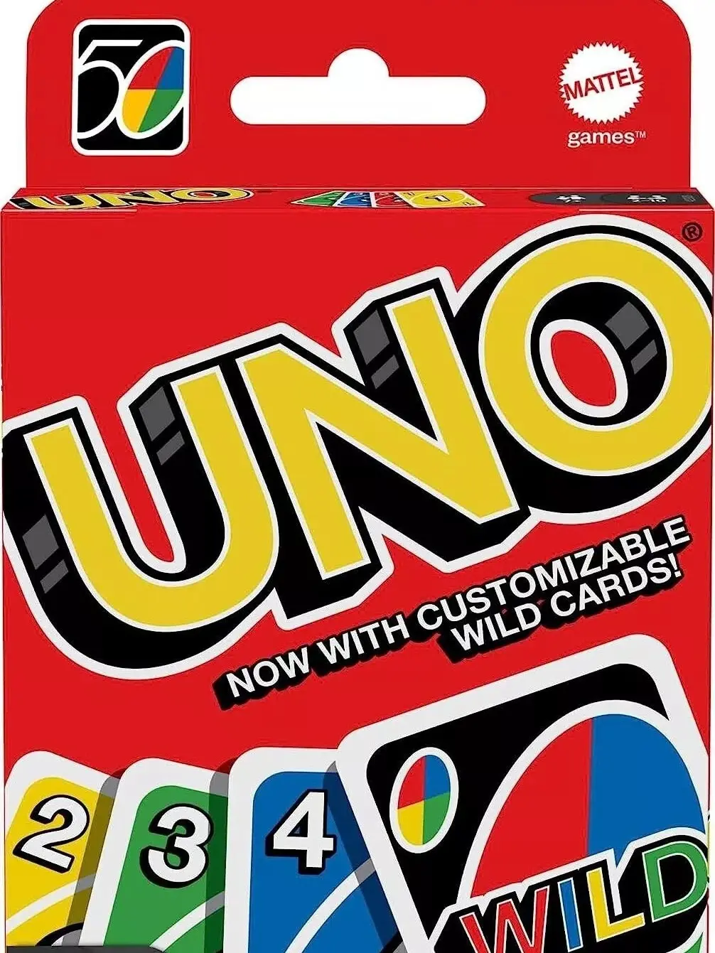 UNO Card Game - Fun for the Whole Family, Children and Friends - Complete Set with 112 Cards