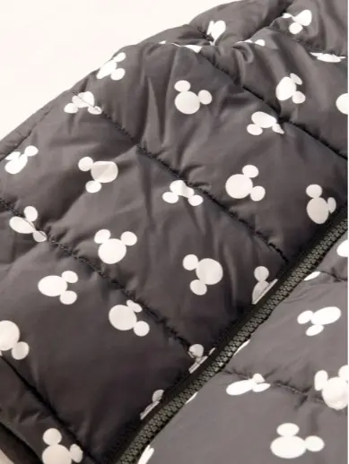 Disney Minnie Mouse Girls Outdoor Hooded Zip Coat With Bow Detailing to the Hood 4