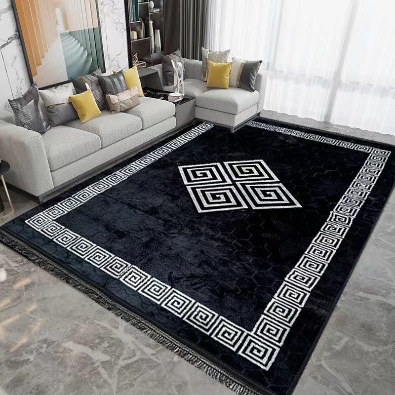 Product Introduction of DIAMOND SHAPED GREEKY NON SLIP MACHINE WASHABLE GREEKY DESIGN SOFT 160X230CM AND 200X300CM 1