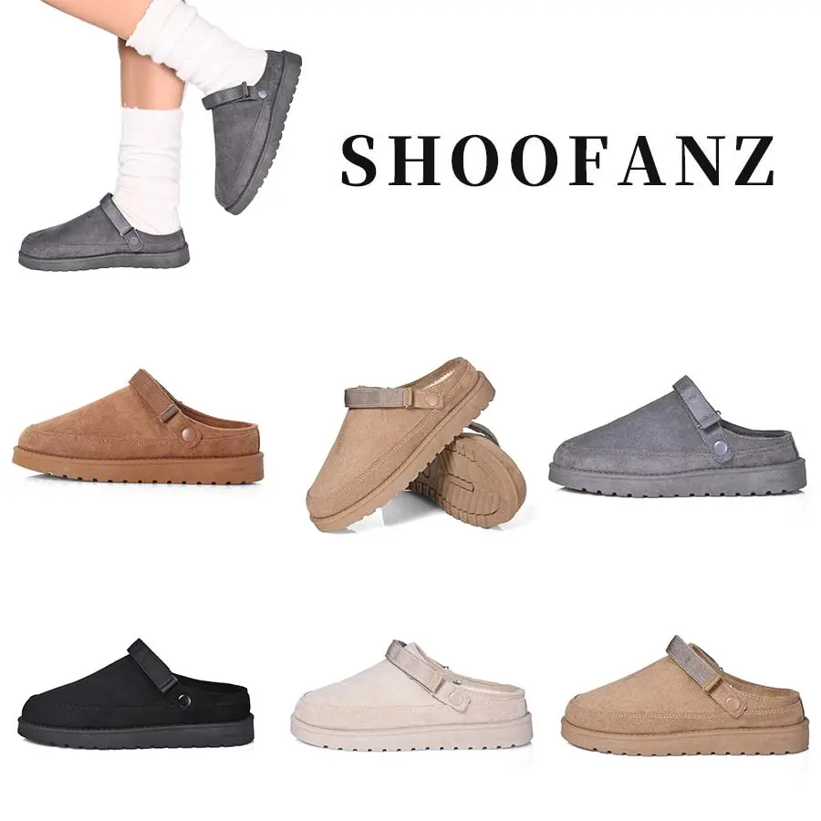 SHOOFANZ Women's Slippers Women's Winter Slippers Women's Warm Slippers Ladies Home Solid Slippers Women's Non-Slip Slippers Women's Casual Comfort Slippers Women's Indoor Slippers