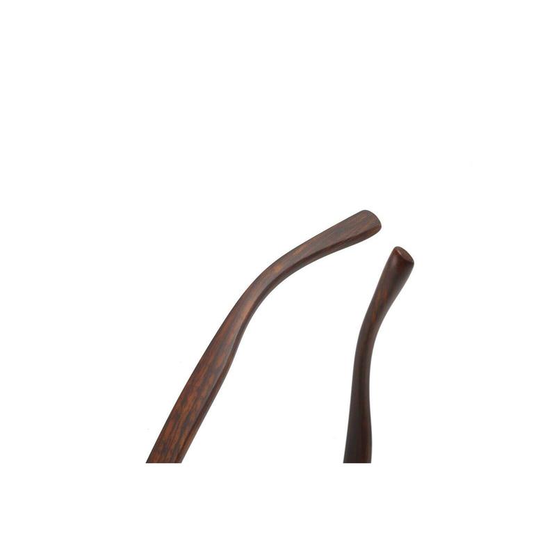 Eyeglasses Frames Trend Flat Glasses Men Women Wood Grain Legs Fashion Style 7