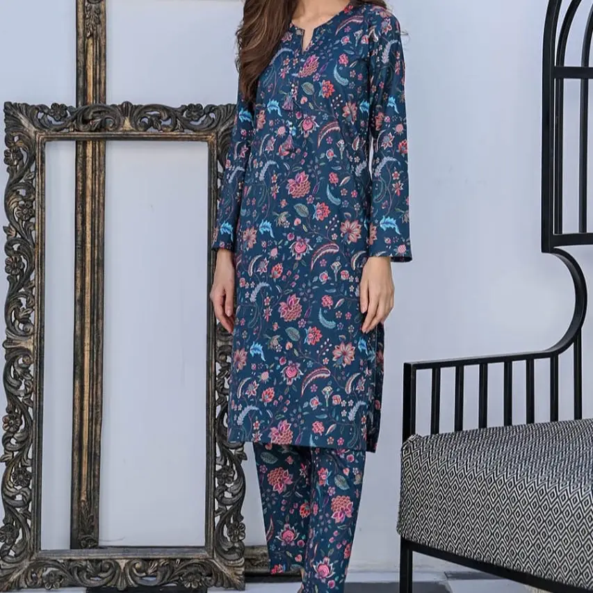 SABLE BLOOM | Stitched 2 pcs | lawn