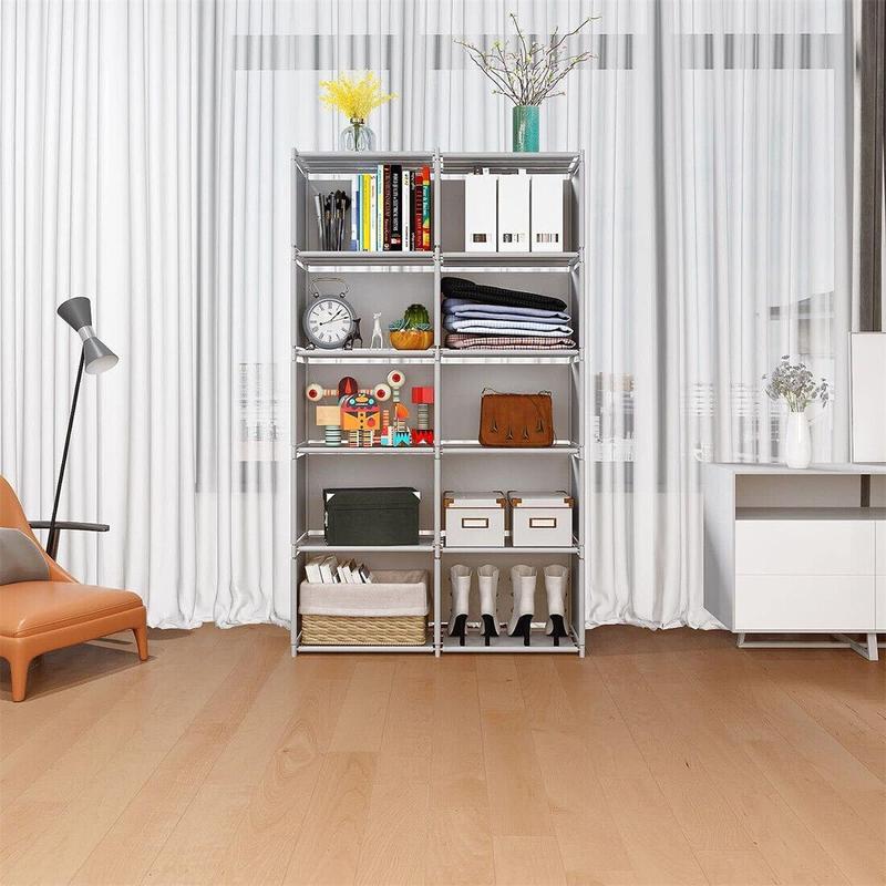 10 Cubes Book Shelves Storage Shelf Bookcase Display Unit Organizer Modern Style 6
