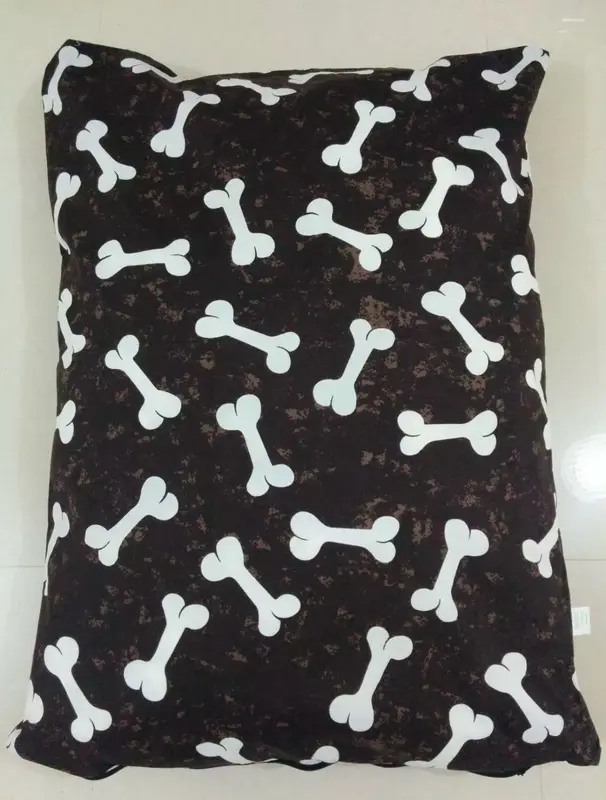 Large & Extra Large Polycotton Dog Bed | Random Colours Washable Zipped Cushion | Soft Cosy Dog Replaceable Zipped Washable Cover Pet Dog Bed Supplies Pet Pillow Available In Random Colours |Pet Dog Bed Cat Beds Luxury Soft Washable Puppy Cushion Pet 3