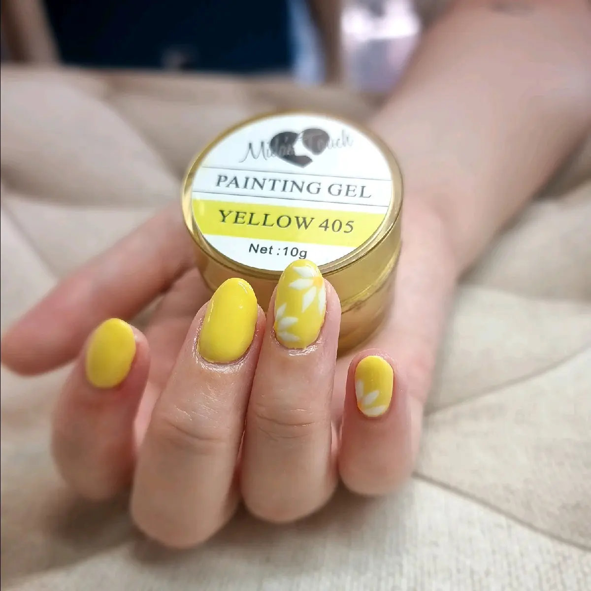 Pigmented Painting Gel - Yellow
