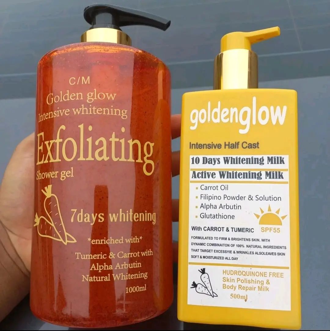 Golden Glow Body Milk 500ml Lotion and body wash