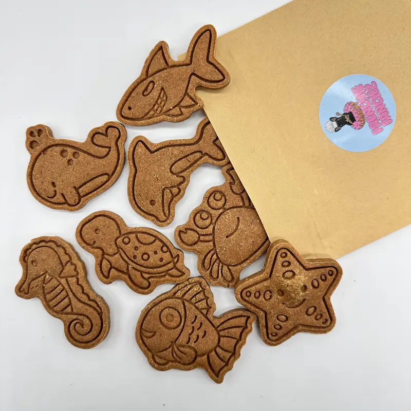 Grain Free Dog Biscuits - Pack of 6 - Random Shapes 4