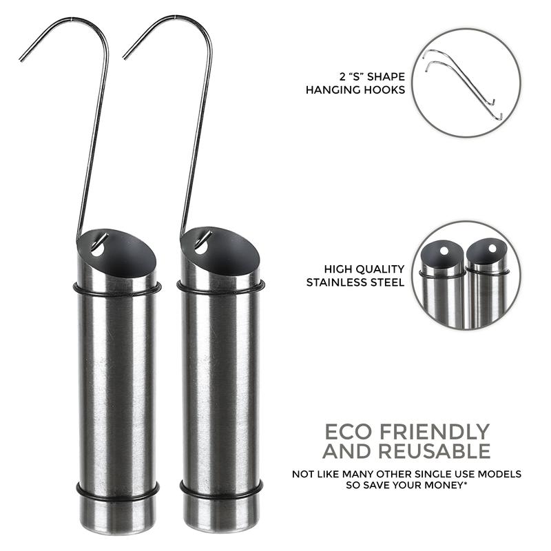 2Pc Stainless Steel Radiator Hanging Humidifiers 5