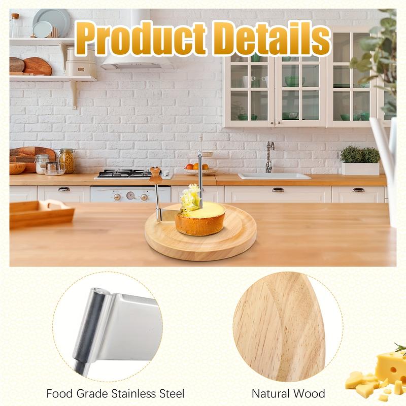 Product Introduction of 2 Pcs Girolle Cheese Shaver Cheese Curler Stainless Steel Cheese Shaver Rust Proof Shredder Manual Disc Cheese Flower Maker For Cheese Wheel Or Chocolate 0