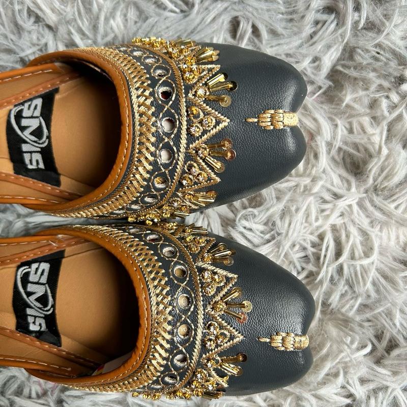Khussa pumps cutwork summer collection  Women Footwear comfortable Fashion Shoe Flat Flatform Casual Design 6