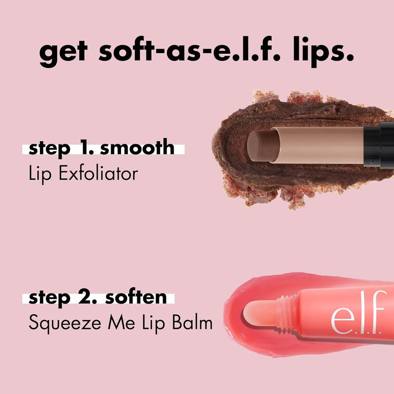 e.l.f. Squeeze Me Lip Balm with Sheer Tint and Hyaluronic Acid, Vegan & Cruelty-Free, Vanilla Frosting Flavor - Skincare, Comfort Moisturizing Cosmetic Soothing Moisturize Moisture Hydrate 1