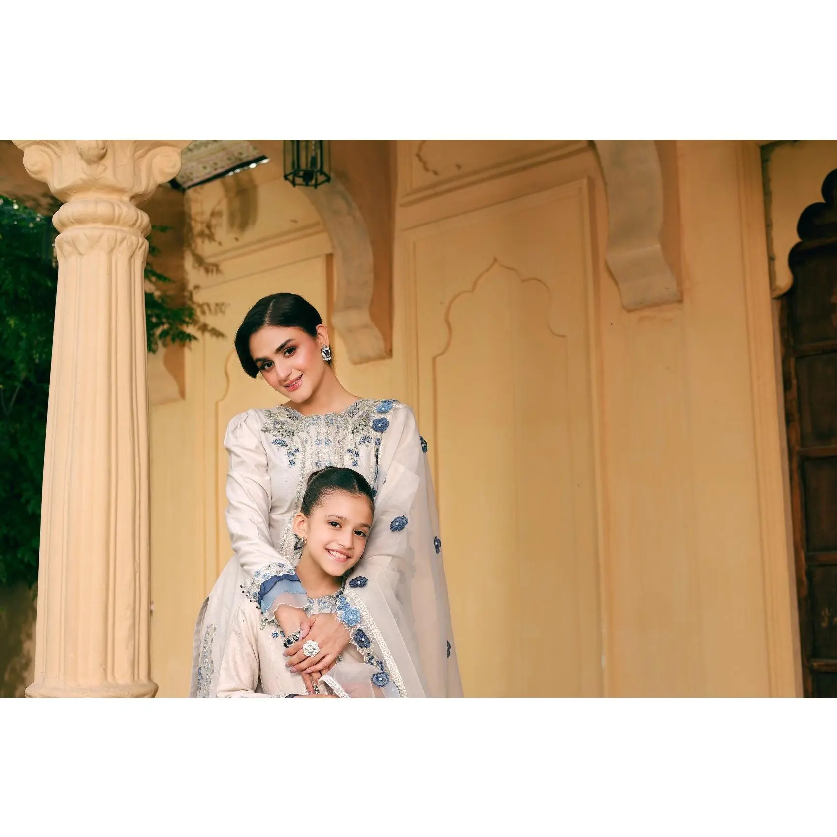 EF-16 Mummy N Me By ALLAY’s 3 Pc Ready To Wear Viscose Suit