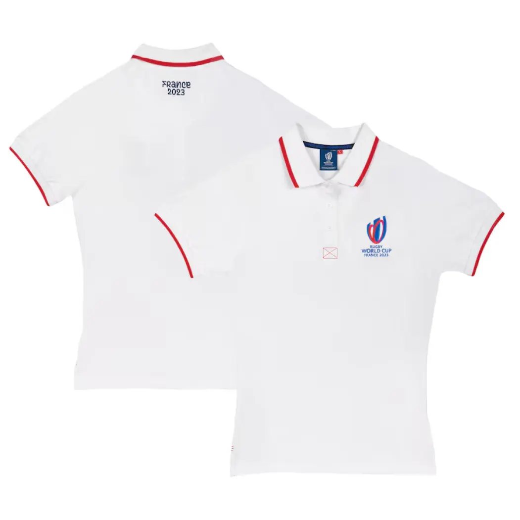 Rugby World Cup 2023 Polo Shirt Women's Logo Top